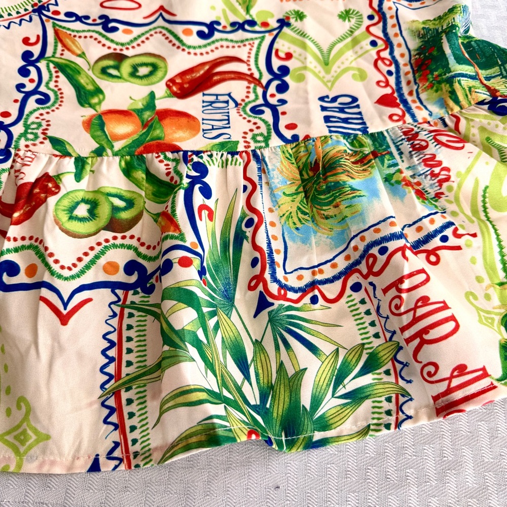 Live 4 Truth Multicolor Tropical Mini Dress - Picture 6 of 13